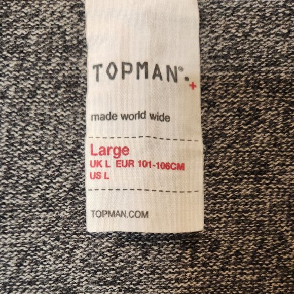 Topman Hooded Sweater with Horn Toggle Buttons (Large) - Picture 6 of 6
